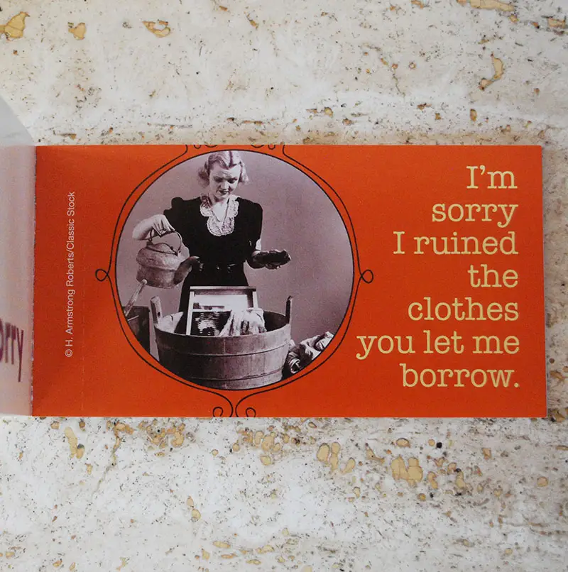 Hilarious Tear Out Card Books For The Sorry The Snarky The Sex Starved And The Stupid If It