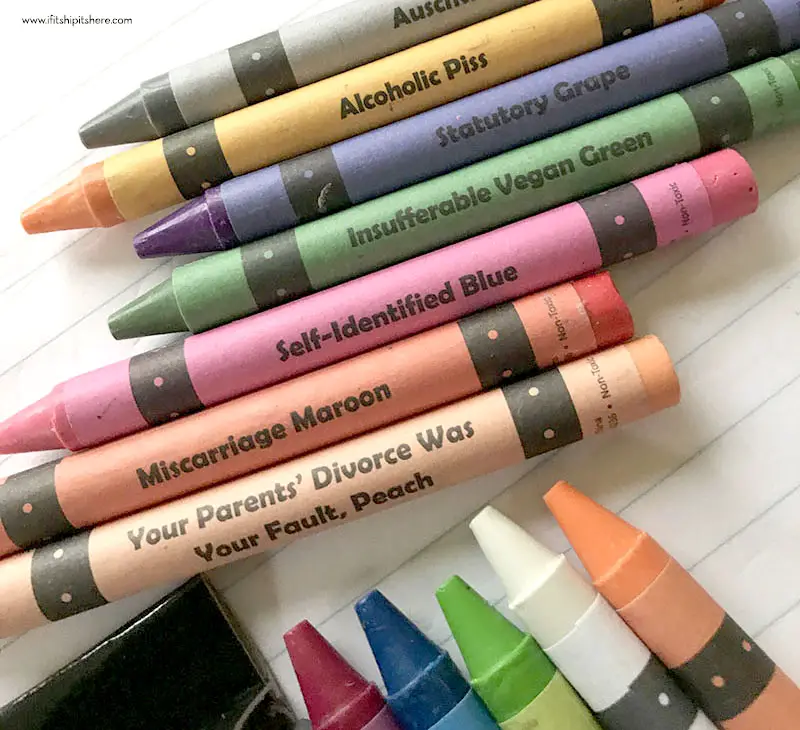 coloring with crayons for adults