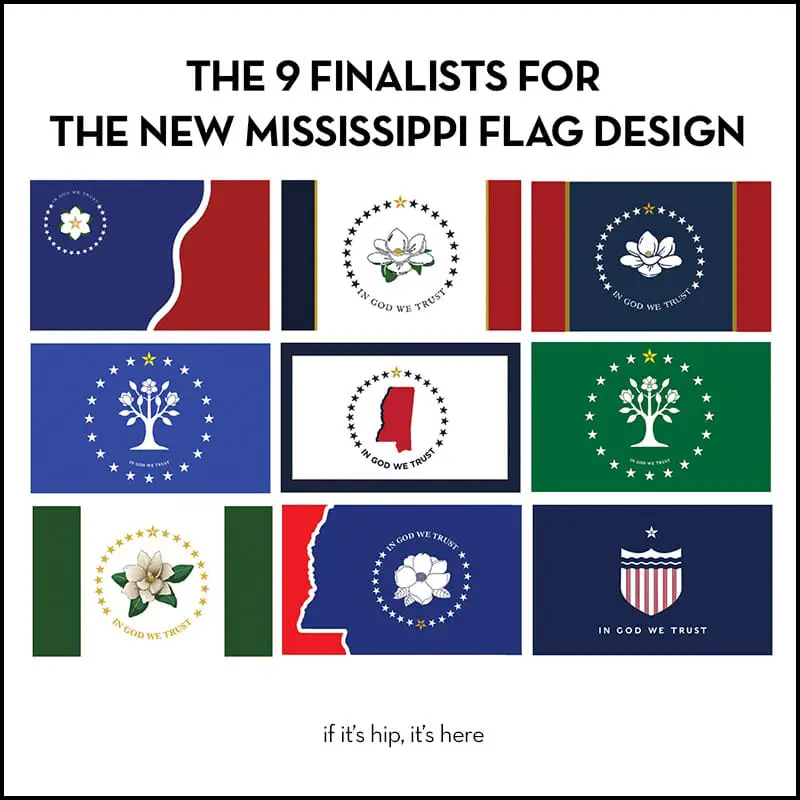 The 9 Finalists For The New Mississippi Flag Design If Its Hip Its