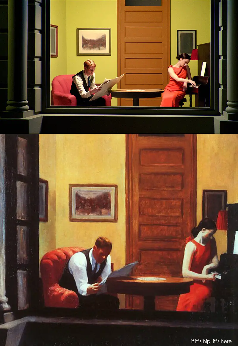 13 Edward Hopper Paintings Recreated As Movie Sets