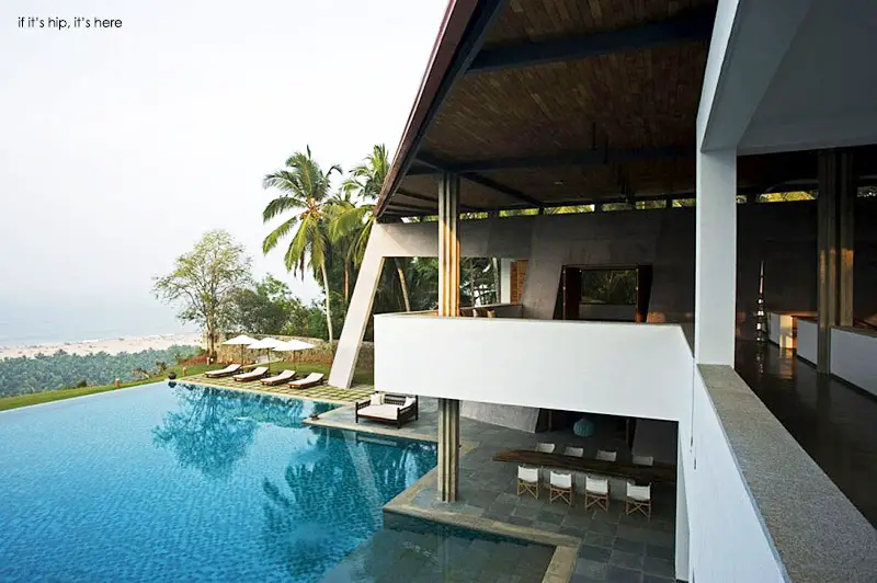 Modern Luxury Home in India Boasts An Enormous Infinity Pool, Angular ...