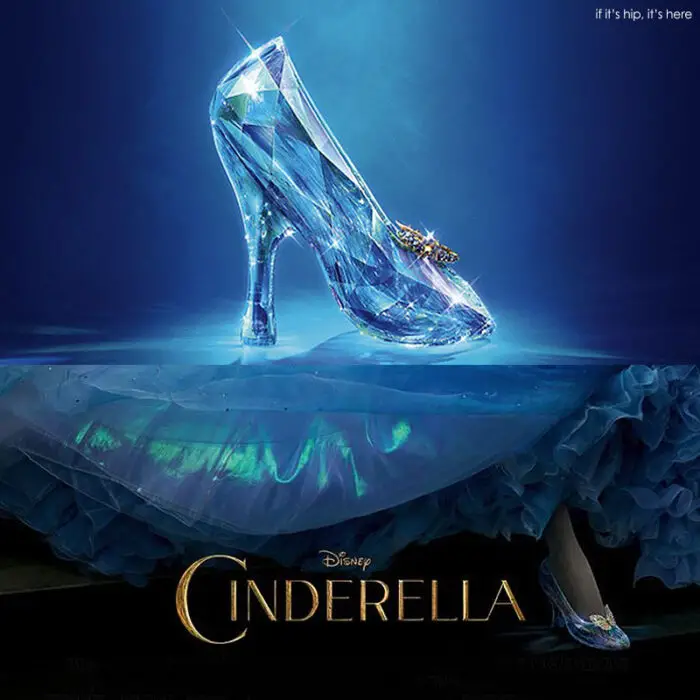A glass slipper of Cinderella's Shoe is on display duirng the