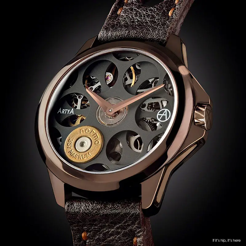 Real Bullets Turn These Watches Into Timepieces Of The Coolest Caliber ...