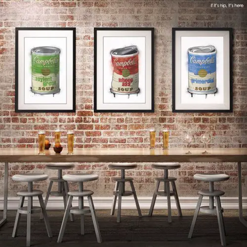 Download Campbell's Mock Soup Can Prints by Strange Case Company