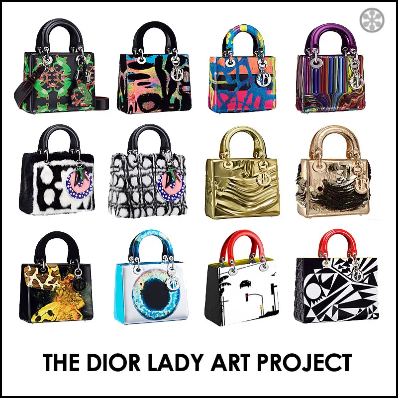 The Dior Lady Art Project 7 Artists Reimagine The Bag