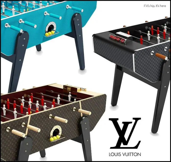 Louis Vuitton Releases Monogram Foosball Table