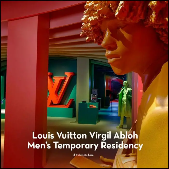 Louis Vuitton Debuts New Virgil Abloh Rainbow Windows In NY