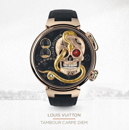 louis vuitton watch tambour carpe diem price