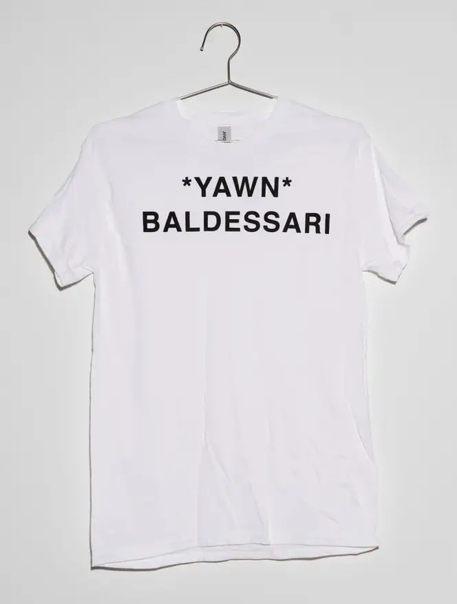 john baldessari tee